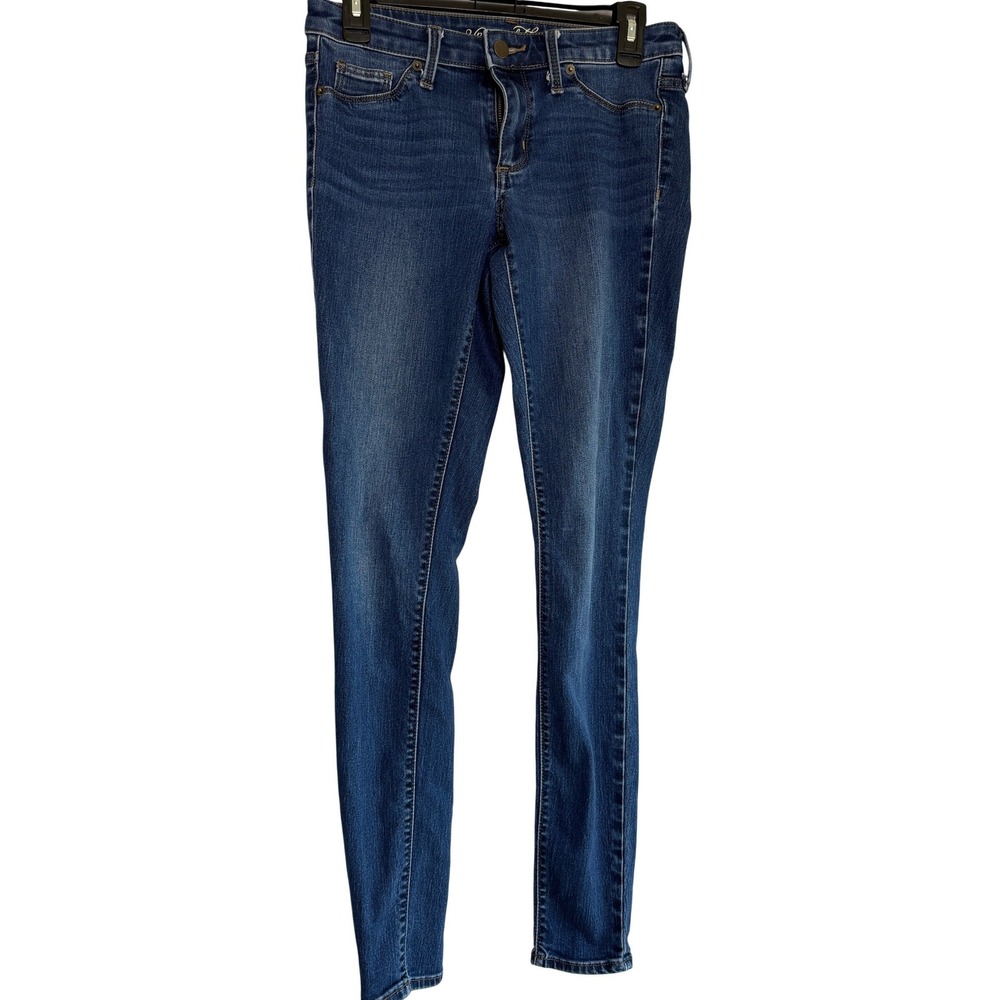 Universal Thread Womens Mid Rise Jegging Dark Wash Blue Denim Jeans Size 4 27L